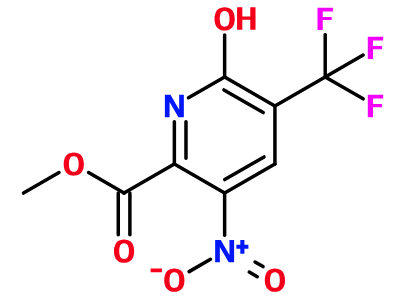 (image for) MC085534 Methyl 6-hydroxy-3-nitro-5-(trifluoromethyl)pyridine-2-carboxylate